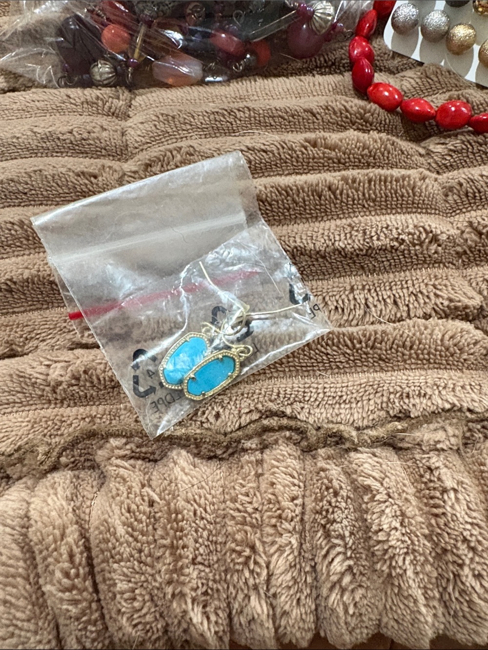 Kendra Scott Turquoise Blue Danielle Drop Earrings